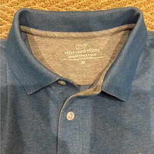 Vineyard Vines Men's Classic Blue Polo